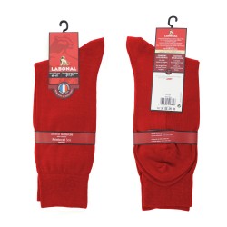  Mi-chaussettes unies, semelle double rouge - LABONAL 11110 9000 