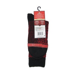  Chaussette Angora noir & rouge - LABONAL 35246-LB 8900 