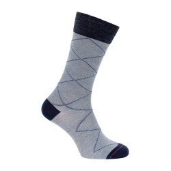  Chaussette laine Intersia gris - LABONAL 38947-3200 