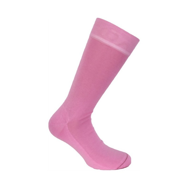  Mi-chaussettes unies, semelle double rose - LABONAL 11110 9430 