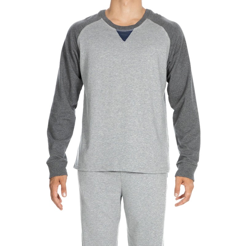 Pyjama Mika gris - HOM 400303 00ZU Pyjama Mika gris - HOM 400303 00ZU