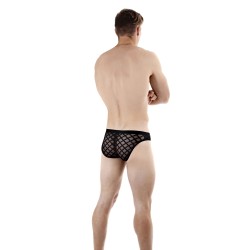  Nightcall - Slip Sexy Back Noir - L'HOMME INVISIBLE MY88-CAL-001 