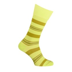  Chaussettes Coton rayées vert pomme - LABONAL 34589 4600 