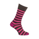  Chaussettes rayées terre noire - LABONAL 34591 9960 