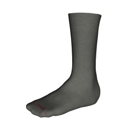 Mid-Socks - United cotton/cashmere ribs - Medium Grey