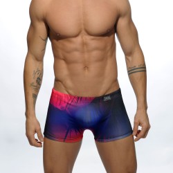  Boxer de bain Summer Camp Digital navy - ADDICTED ADS129 C09 