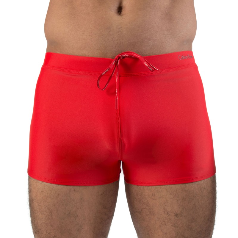  Boxer de bain Trunk Ck rouge - CALVIN KLEIN KM0KM00046 611 