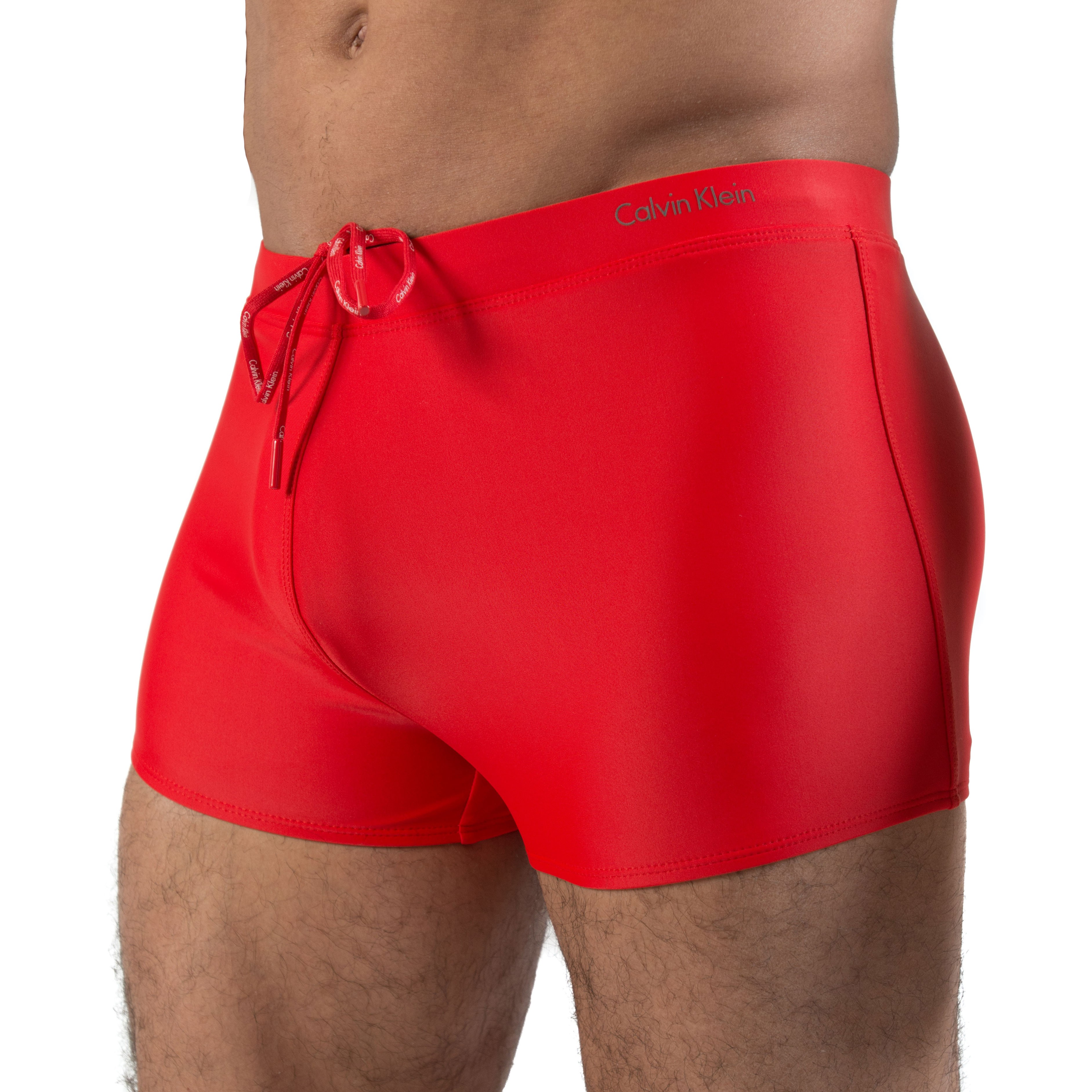 calvin klein maillot de bain rouge
