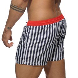 Bath Shorts of the brand ADDICTED - Red Sailor Swim Shorts - Ref : ADS123 C06