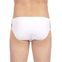  Slip de bain Santa Cruz blanc - HOM *400518 0003 