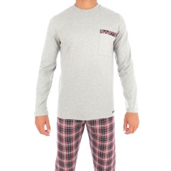  Pyjama écossais gris - IMPETUS 4564E10 507 