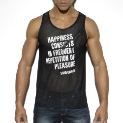 Camiseta de malla de felicidad