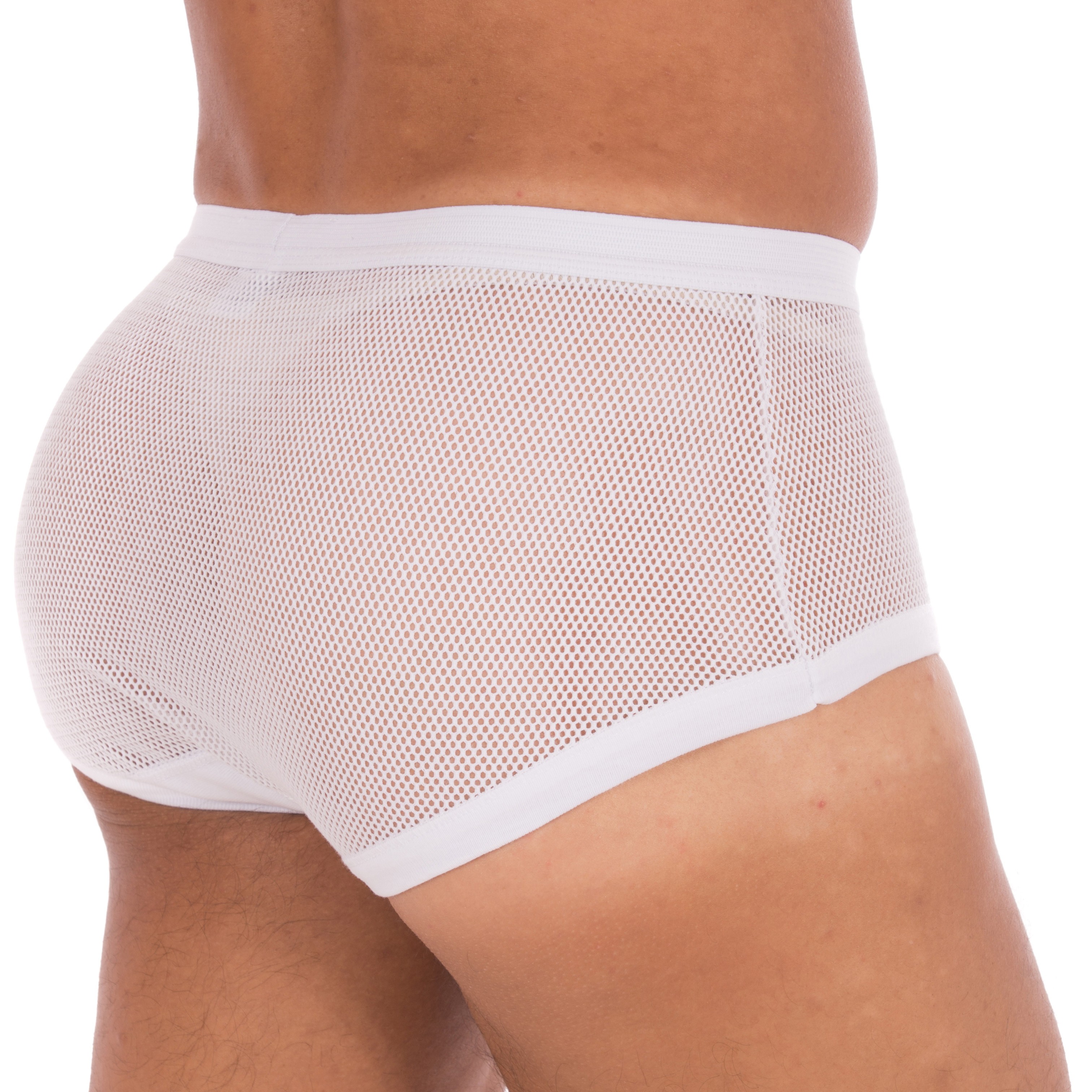 slip maille filet homme