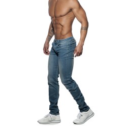  AD636 Basic  Jeans bleu jean - ADDICTED AD636 C500 