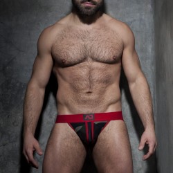  Jockstrap Camo Stripe rouge - AD FÉTISH ADF64 C06 