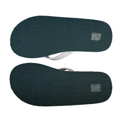 acheter des accessoires de bain pour homme Emporio Armani - Tongues Flip Flop croisière bronze - accessoires bain