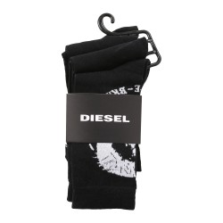  SKM-RAY-THREEPACK - Chaussettes ( lot de 3 ) noir - DIESEL 00SAYH-0EASX-900 