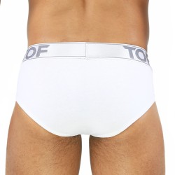  Slip Dan blanc - TOF PARIS SV0009CB  