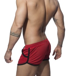  Short Basic Mesh rouge - ADDICTED AD647 C06 