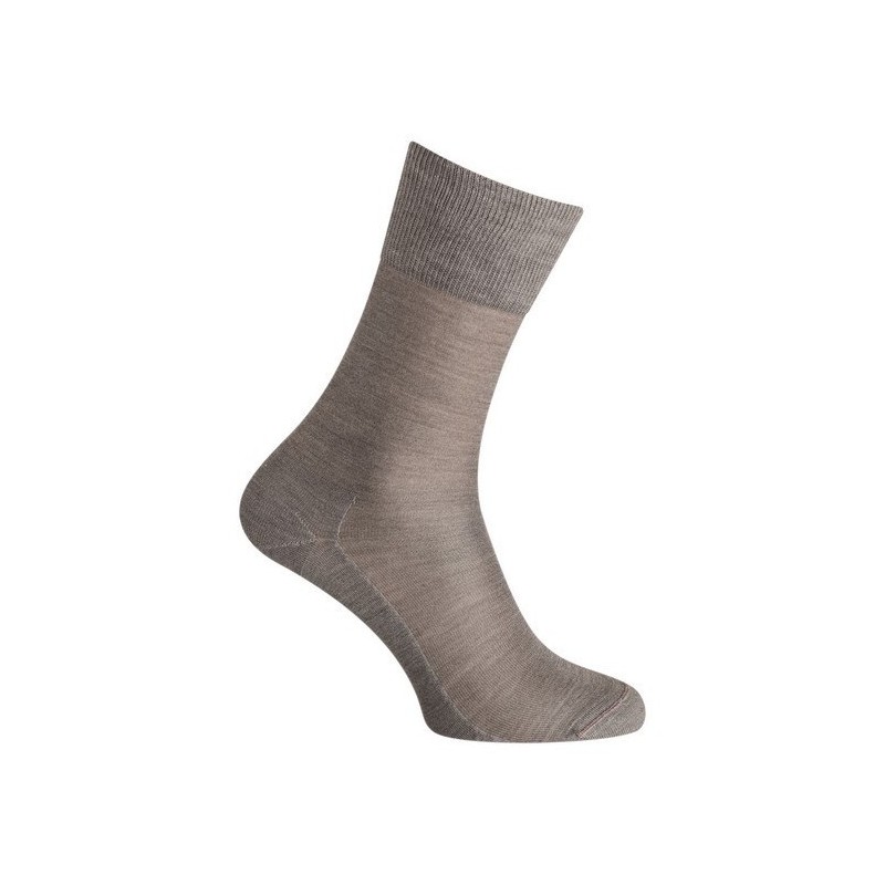  MI-CHAUSSETTES Unie soie - Sans couture - Gris - LABONAL 39019 3200 