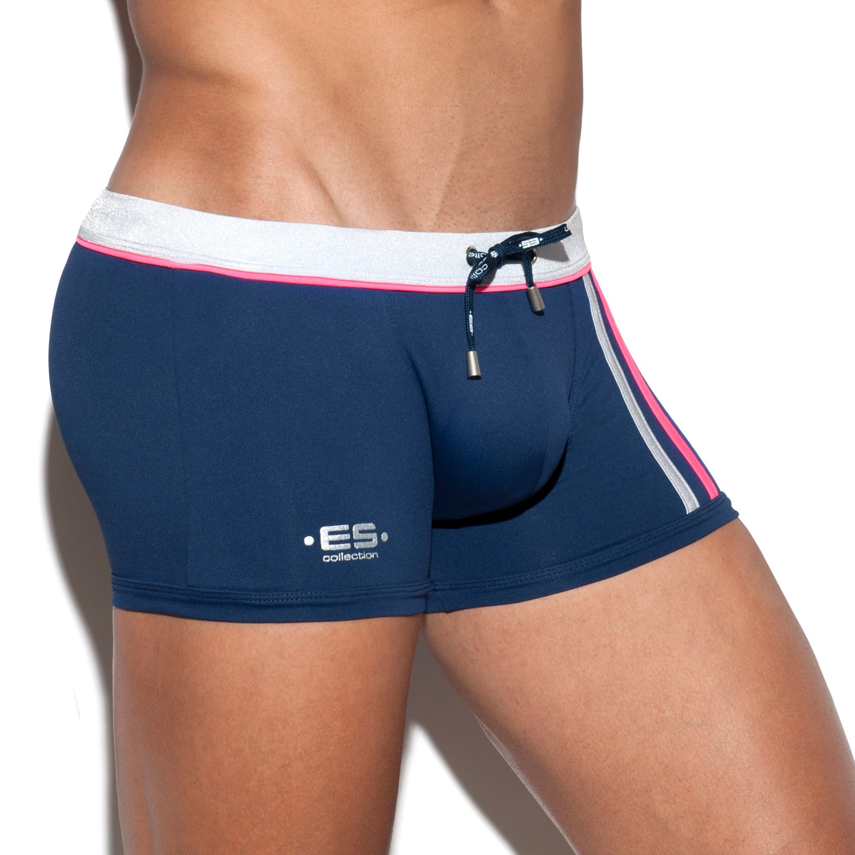 Boxer de bain Rob navy - ES collection : vente maillots de bain hom