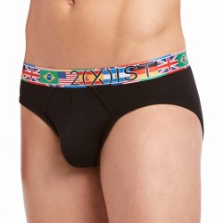  Slip Global Games Cotton Stretch No Show noir - 2(X)IST 046920-06721 