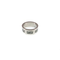  Steelx - Bague Acier et Carbonne -  R337 170 