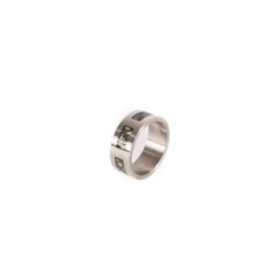  Steelx - Bague Acier et Carbonne -  R337 170 