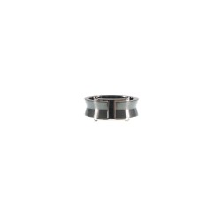  Steelx - Bague Acier Noir Brillant -  R356 170 