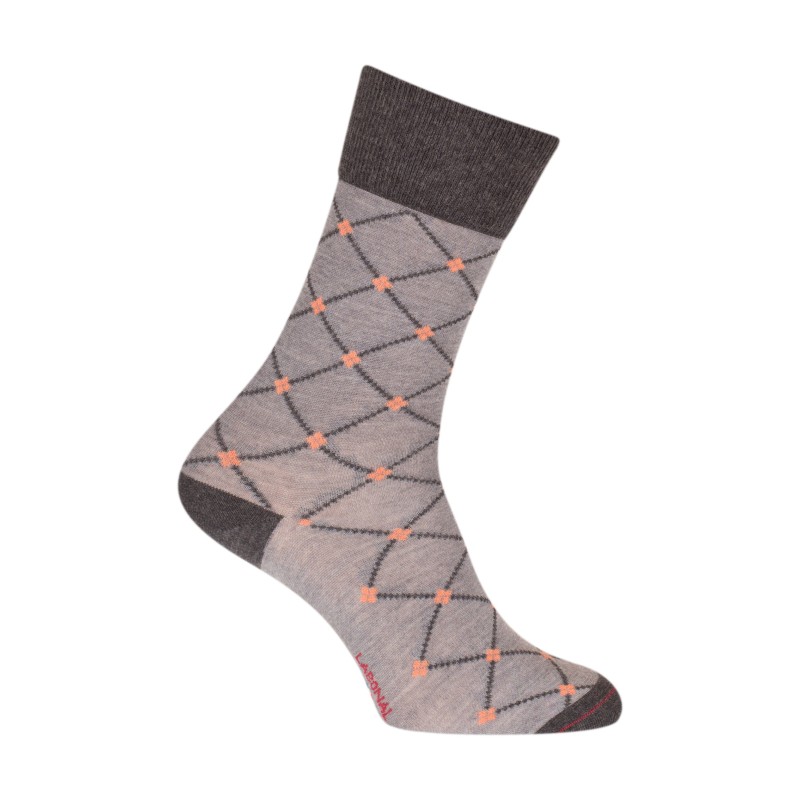  Chaussettes Croisillons Laine Fer - LABONAL 38997 3200 