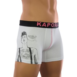 acheter des sous-vetements ou des accessoires Kaporal - Boxer Tatoo blanc - boxers - shortys