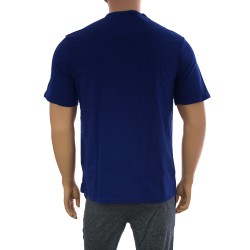 acheter-des-articles-de-mode-pour-homme-Eminence-T-shirt bleu manches courtes - T-shirt manches courtes