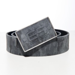  Ceinture cuir camo - gris - ES COLLECTION AC075 C17MOD 