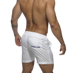  Short de bain Basic - blanc - ADDICTED ADS073 - C01 