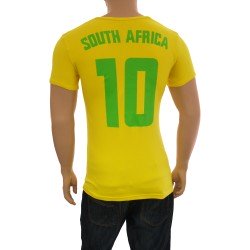 acheter-des-articles-de-mode-pour-homme--T-shirt slimfit Team South Africa - T-shirt manches courtes