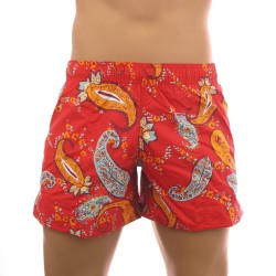 Red Trend Swim Shorts