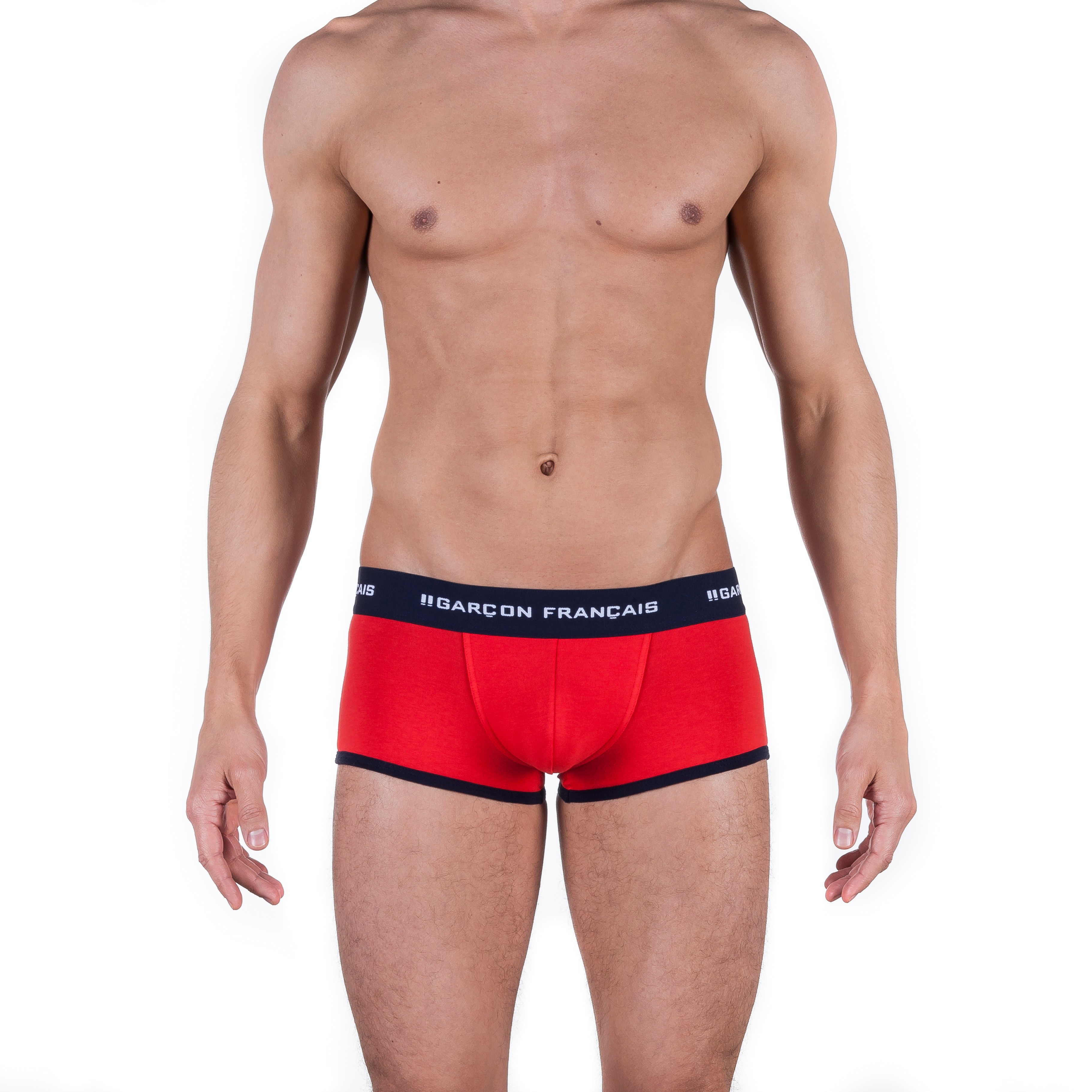 Boxer rouge on sale
