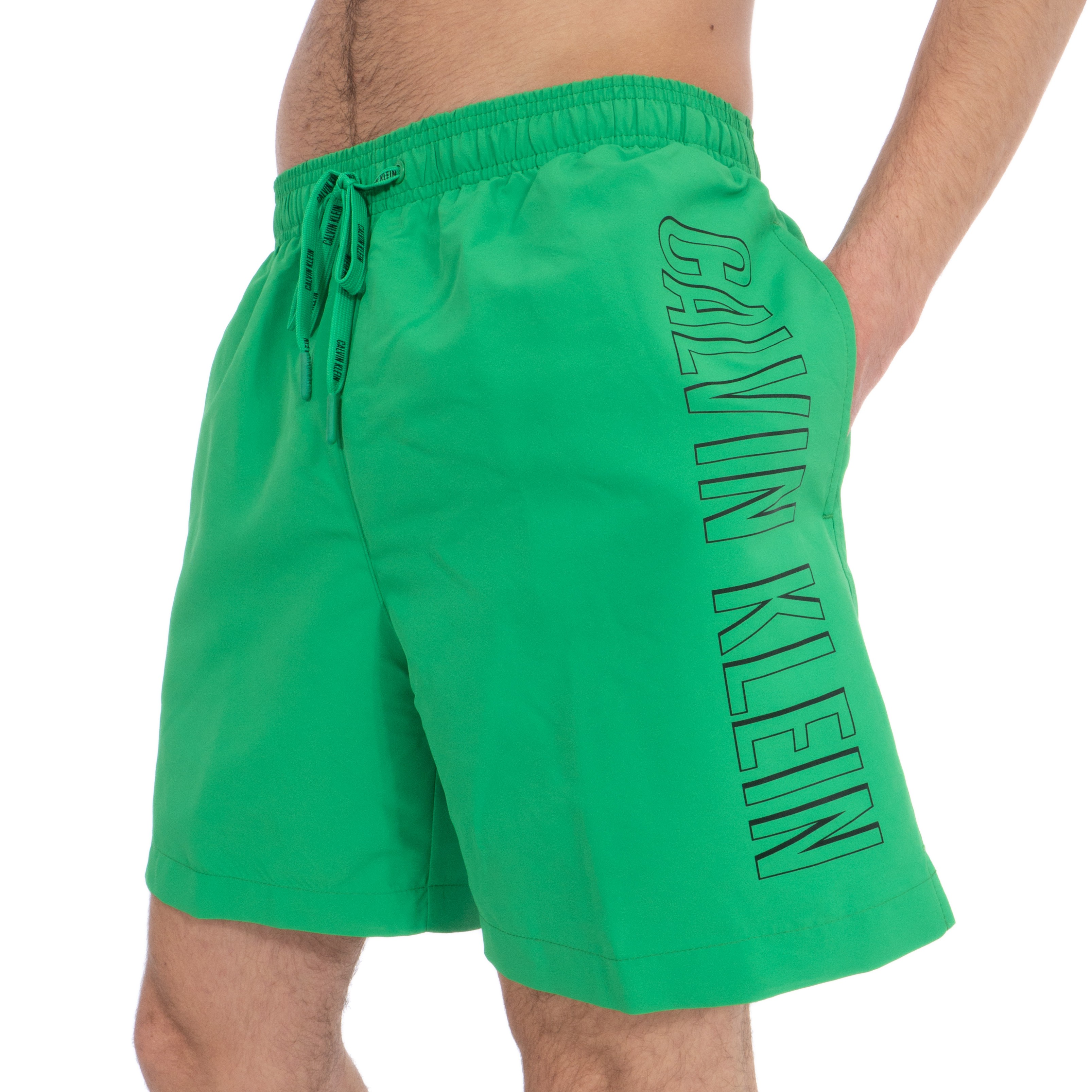 Medium Drawstring Swim Shorts green Calvin Klein sale of Bath...