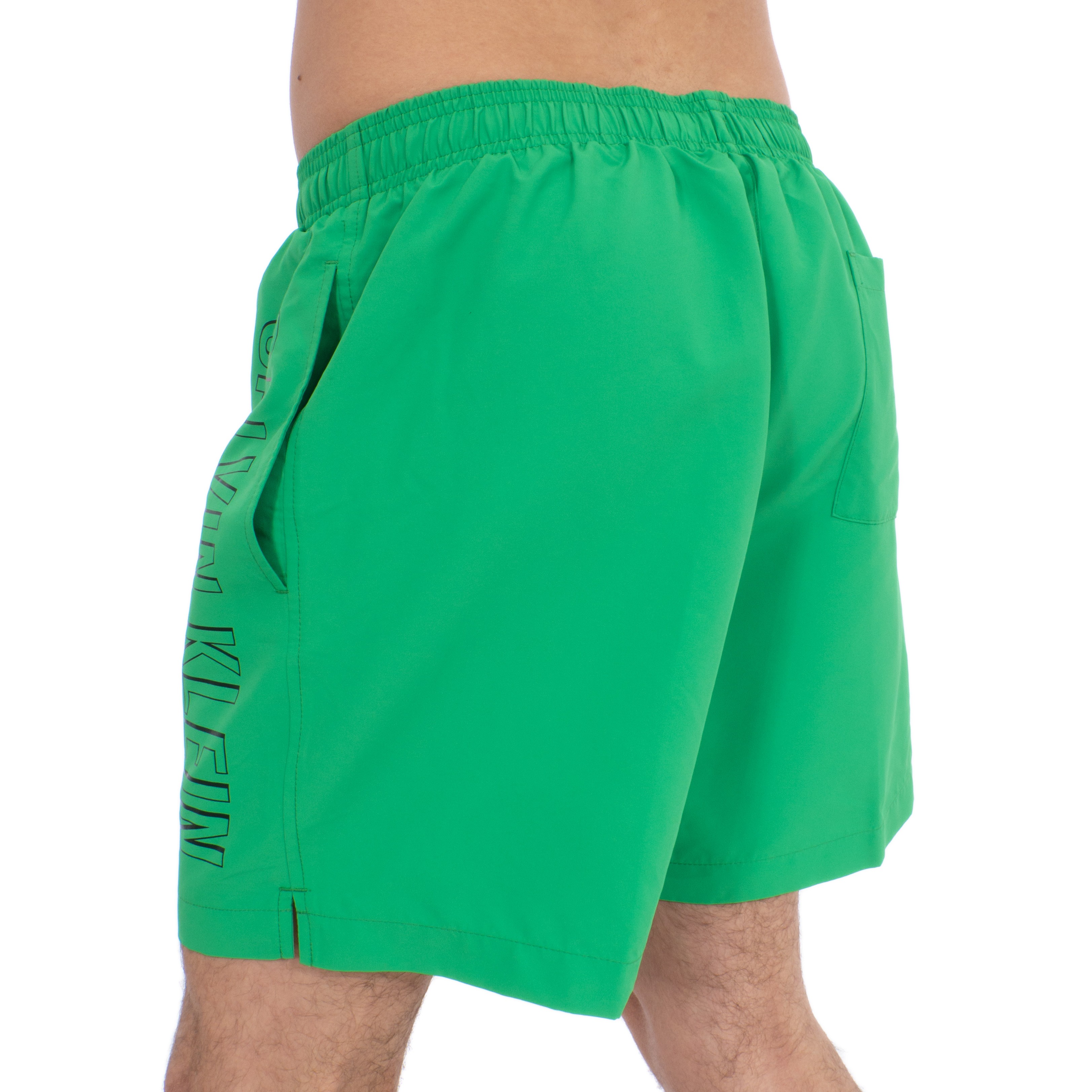 green calvin klein swim shorts