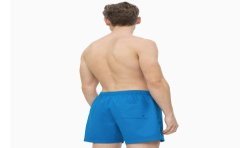  Pantaloncini da bagno con cordoncino medio blu - CALVIN KLEIN *KM0KM00291-446 
