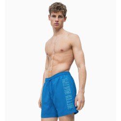 Medium Drawstring Swim Shorts - blue - CALVIN KLEIN *KM0KM00291-446 