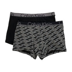  2er-Pack Shorts - Calvin Klein ID schwarz und grau - CALVIN KLEIN *NU8643A-VDP 