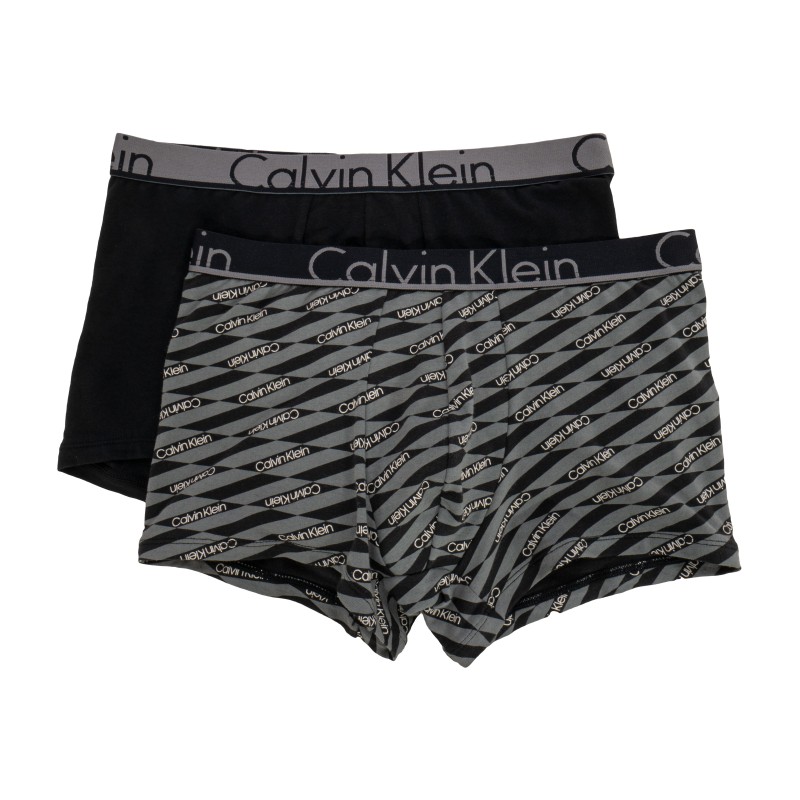  Pack de 2 bóxers - Calvin Klein ID negro y gris - CALVIN KLEIN *NU8643A-VDP 