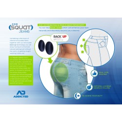  Squat Jeans - ADDICTED AD804 C500 