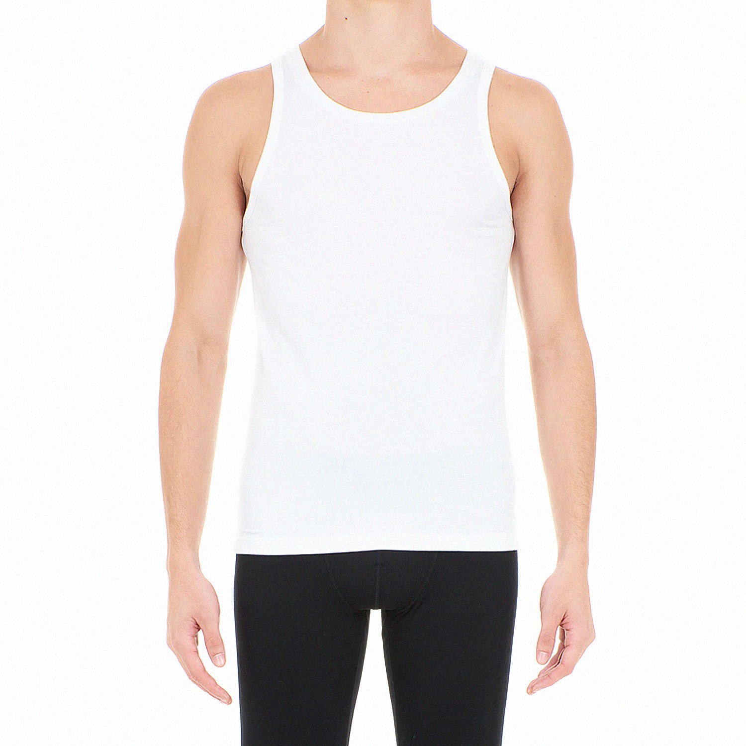 Supreme Cotton - white tank top - HOM : sale of Tank top for men HO