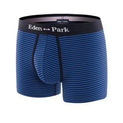  Boxer Eden Park rayé bleu nuit / marine - EDEN PARK E201F46-H82 