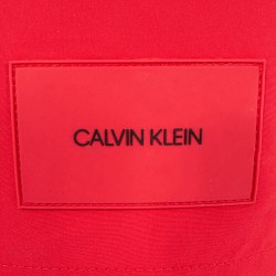  Shorts de baño mediano con cordón - Lipstick rojo - CALVIN KLEIN *KM0KM00296-654 
