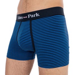  Boxer Eden Park rayé bleu nuit / marine - EDEN PARK E201F46-H82 