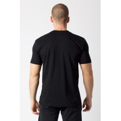 acheter-des-articles-de-mode-pour-homme-Timotéo-T-shirt VNeck noir - T-shirt manches courtes