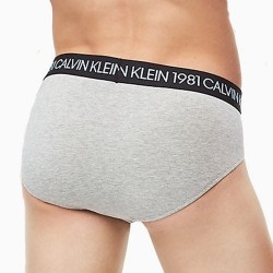  STATEMENT 1981 Bold brief - bianco - CALVIN KLEIN *NB2049A-080 